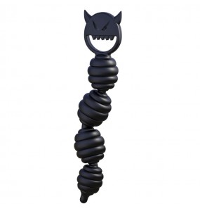 HK LETEN Devil Anal Bead Silicone Anal Plug Butt